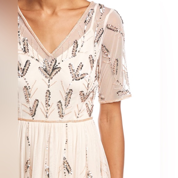 Adrianna Papell Maxi Dress light pink - Picture 2 of 4